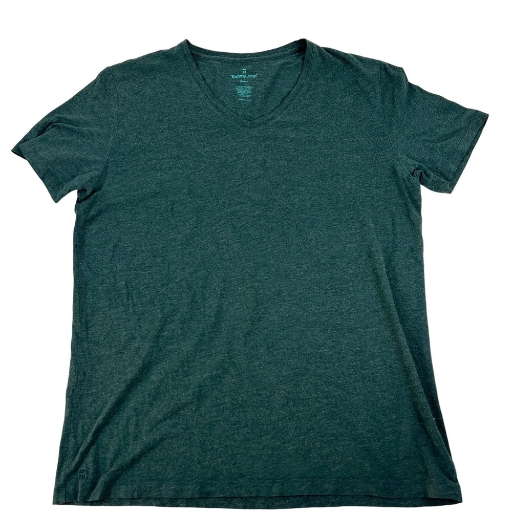 Tommy John‎ Green Pima Cotton Tee V Neck M